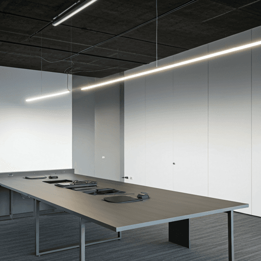 Belysningsdesign for kontorlokale i sentrum